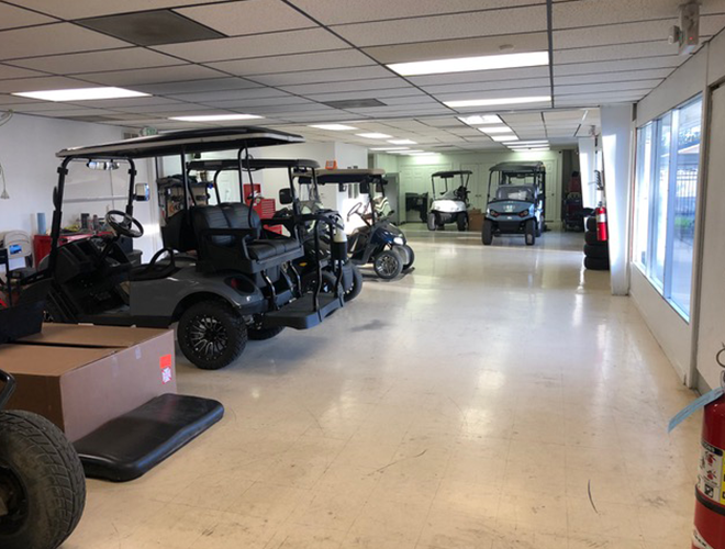 Service Department VIP Golf Car Sales Center Walnut Creek California